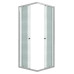 Душевое ограждение Niagara Eco NG-1008-14QMT 80х80, Хром матовый, Раздвижные, Стекло матовый, Квадратная Душевое ограждение Niagara Eco NG-1008-14QMT 80х80, Хром матовый, Раздвижные, Стекло матовый, Квадратная