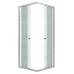 Душевое ограждение Niagara Eco NG-1008-14QMT 80х80, Хром матовый, Раздвижные, Стекло матовый, Квадратная Душевое ограждение Niagara Eco NG-1008-14QMT 80х80, Хром матовый, Раздвижные, Стекло матовый, Квадратная