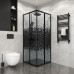 Душевое ограждение Niagara Eco NG-1009-14QBLACK 90х90, Черный матовый, Раздвижные, Стекло матовый, Квадратная Душевое ограждение Niagara Eco NG-1009-14QBLACK 90х90, Черный матовый, Раздвижные, Стекло матовый, Квадратная
