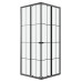 Душевое ограждение Niagara Eco NG-1009-14QKL 90х90, Черный матовый, Раздвижные, Стекло рисунок клетка, Квадратная Душевое ограждение Niagara Eco NG-1009-14QKL 90х90, Черный матовый, Раздвижные, Стекло рисунок клетка, Квадратная