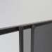 Душевая дверь Niagara Nova NG-2824-34BLACK 100х100, Черный матовый, Раздвижные, Стекло тонированный, Квадратная, Закаленное стекло