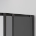 Душевая дверь Niagara Nova NG-2824-34BLACK 100х100, Черный матовый, Раздвижные, Стекло тонированный, Квадратная, Закаленное стекло