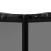 Душевая дверь Niagara Nova NG-2829-34BLACK 90х90, Черный матовый, Раздвижные, Стекло тонированный, Квадратная, Закаленное стекло