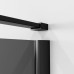 Душевая дверь Niagara Nova NG-2831-34BLACK 90х90, Черный матовый, Раздвижные, Стекло тонированный, Квадратная, Закаленное стекло