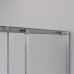 Душевая дверь Niagara Nova NG-3624-34 100х100, Хром, Раздвижные, Стекло шиншилла, Квадратная, Закаленное стекло