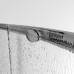 Душевая дверь Niagara Nova NG-3625-34 80х80, Хром, Раздвижные, Стекло шиншилла, Четверть круга, Закаленное стекло