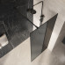 Душевая перегородка Niagara Nova NG-481-90FBLACK 90х200, Стекло матовое, Черный матовый Душевая перегородка Niagara Nova NG-481-90FBLACK 90х200, Стекло матовое, Черный матовый
