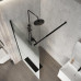 Душевая перегородка Niagara Nova NG-582-12BLACK 120х200, Стекло матовое, Черный матовый Душевая перегородка Niagara Nova NG-582-12BLACK 120х200, Стекло матовое, Черный матовый