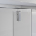 Душевая дверь Niagara Nova NG-63-9A-A80 90х80, Хром, Распашные, Стекло прозрачное, Прямоугольная, Не идет в комплекте