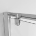 Душевая дверь Niagara Nova NG-66-8A-A80-34 80х80, Хром, Распашные, Стекло прозрачное, Квадратная, Закаленное стекло