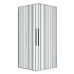 Душевая дверь Niagara Nova NG-6624-34 100х100, Хром, Раздвижные, Стекло прозрачное, Квадратная, Закаленное стекло