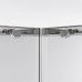 Душевая дверь Niagara Nova NG-6624-34 100х100, Хром, Раздвижные, Стекло прозрачное, Квадратная, Закаленное стекло