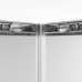 Душевая дверь Niagara Nova NG-6630-34 100х100, Хром, Раздвижные, Стекло прозрачное, Квадратная, Закаленное стекло