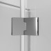 Душевая дверь Niagara Nova NG-6632-34 100х100, Хром, Раздвижные, Стекло прозрачное, Квадратная, Закаленное стекло