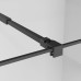 Душевая перегородка Niagara Nova NG-680-12BLACK 120х195, Стекло прозрачное, Черный матовый Душевая перегородка Niagara Nova NG-680-12BLACK 120х195, Стекло прозрачное, Черный матовый