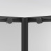 Душевая дверь Niagara Nova NG-6824-34BLACK 100х100, Черный матовый, Раздвижные, Стекло прозрачное, Квадратная, Закаленное стекло