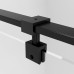 Душевая дверь Niagara Nova NG-6831-34BLACK 90х90, Черный матовый, Раздвижные, Стекло прозрачное, Квадратная, Закаленное стекло