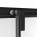 Душевая дверь Niagara Nova NG-6835-34BLACK 100х100, Черный матовый, Раздвижные, Стекло прозрачное, Квадратная, Закаленное стекло