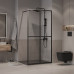 Душевая перегородка Niagara Nova NG-686-10BLACK 100х195, Стекло прозрачное, Черный матовый Душевая перегородка Niagara Nova NG-686-10BLACK 100х195, Стекло прозрачное, Черный матовый