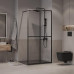 Душевая перегородка Niagara Nova NG-686-12BLACK 120х195, Стекло прозрачное, Черный матовый Душевая перегородка Niagara Nova NG-686-12BLACK 120х195, Стекло прозрачное, Черный матовый