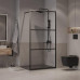 Душевая перегородка Niagara Nova NG-688-10BLACK 100х195, Стекло прозрачное, Черный матовый Душевая перегородка Niagara Nova NG-688-10BLACK 100х195, Стекло прозрачное, Черный матовый