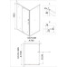 Душевая дверь Niagara Nova NG-83-11AB-A70B 110х70, Черный матовый, Распашные, Стекло прозрачное, Прямоугольная, Не идет в комплекте Душевая дверь Niagara Nova NG-83-11AB-A70B 110х70, Черный матовый, Распашные, Стекло прозрачное, Прямоугольная, Не идет в комплекте