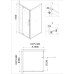 Душевая дверь Niagara Nova NG-83-9AB-A100B 90х100, Черный матовый, Распашные, Стекло прозрачное, Прямоугольная, Не идет в комплекте Душевая дверь Niagara Nova NG-83-9AB-A100B 90х100, Черный матовый, Распашные, Стекло прозрачное, Прямоугольная, Не идет в комплекте