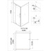 Душевая дверь Niagara Nova NG-83-9AB-A80B 90х80, Черный матовый, Распашные, Стекло прозрачное, Прямоугольная, Не идет в комплекте Душевая дверь Niagara Nova NG-83-9AB-A80B 90х80, Черный матовый, Распашные, Стекло прозрачное, Прямоугольная, Не идет в комплекте