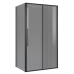 Душевая дверь Niagara Nova NG-85-10TB-TB80-34 100х80, Черный матовый, Раздвижные, Стекло тонированный, Прямоугольная, Закаленное стекло Душевая дверь Niagara Nova NG-85-10TB-TB80-34 100х80, Черный матовый, Раздвижные, Стекло тонированный, Прямоугольная, Закаленное стекло