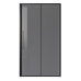 Душевая дверь Niagara Nova NG-85-9TB 90х195, Раздвижная, Стекло матовое, В нишу, Черный матовый