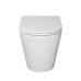Унитаз Niagara Vista NG-9302 49,5х36,5, Подвесной, Безободковый, Овальная, Белый, Дюропласт