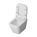 Унитаз Niagara Atrio NG-9303 52х30,6, Подвесной, Безободковый, Прямоугольная, Белый, Дюропласт