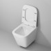 Унитаз Niagara Atrio NG-9303 52х30,6, Подвесной, Безободковый, Прямоугольная, Белый, Дюропласт