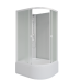 Душевая кабина Niagara Promo P100/40/MT/BK 100х100, Белый, Стекло матовый, Четверть круга, Авс пластик Душевая кабина Niagara Promo P100/40/MT/BK 100х100, Белый, Стекло матовый, Четверть круга, Авс пластик