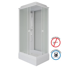 Душевая кабина Niagara Promo P110/80/26Q/MT 110х80, Белый, Стекло матовый, Прямоугольная, Авс пластик