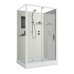 Душевой поддон Niagara Standart ST100/80/15Q/BK 100х80, Прямоугольная, Белый, Abs пластик, Стекло прозрачное