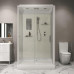 Душевой поддон Niagara Standart ST100/80/15Q 100х80, Прямоугольная, Белый, Abs пластик, Стекло прозрачное