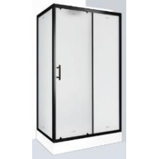 Душевая кабина Parly BETT B120 120х80, Черный, Закаленное стекло