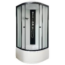 Душевая кабина Parly BETT B821 80х80, Черный, Закаленное стекло