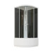 Душевая кабина Parly Classic Эконом EC821 80х80, Белый, Стекло черный, Четверть круга, ABS-пластик