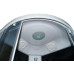Душевая кабина Parly Classic Эконом ECM921 90х90, Белый, Стекло черный, Четверть круга, ABS-пластик