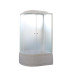 Душевая кабина Parly Effect EF1221R 120х80, Белый, Стекло матовый, Угловая-асимметричная, ABS-пластик