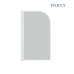 Шторка для ванны Parly F04F 75х130, Белый, Стекло Шторка для ванны Parly F04F 75х130, Белый, Стекло
