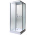 Душевая кабина Parly Frost FQ811 80х80, Хром матовый, Стекло жемчужный, Квадратная, ABS-пластик