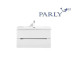 Тумба с раковиной Parly River80 80х48, Прямоугольная, Белый, МДФ