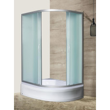 Душевое ограждение River DON XL 120/90/24 MT L 10000008319, Раздвижная, Асимметричная, Левая, Хром