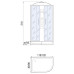 Душевая кабина River DUNAY 120/80/24 MT R, 120×80 см, средний поддон, правая Душевая кабина River DUNAY 120/80/24 MT R, 120×80 см, средний поддон, правая