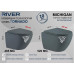 Унитаз River 10000013707, Подвесной, Овальная, Серый матовый, Фаянс /