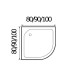 Душевая кабина River NARA ECO Б/К 80/24, 80×80 см, средний поддон, универсальная Душевая кабина River NARA ECO Б/К 80/24, 80×80 см, средний поддон, универсальная