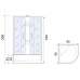 Душевая кабина River NARA LIGHT Б/К 90/44 MT, 90×90 см, высокий поддон, универсальная Душевая кабина River NARA LIGHT Б/К 90/44 MT, 90×90 см, высокий поддон, универсальная